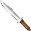 Handmade D2 Steel 14 Inches Full Tang Bowie Knife with leather sheath, Hunting knife with Wood Handle and steel Guard Ideal for Bushcraft, Camping, Survival, Hunting & outdoor use (I9S6)