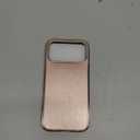 LOHASIC Leather Case for iPhone 17 Pro Max, 6.9 inch 2025 Slim Elegant Back Cover with Soft Microfiber Lining Protective Phone Cute Cases for Girls Women, Rose Gold