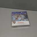 Christmas Puzzles 500 Piece, Christmas Night in Winter 500 Piece Puzzles, Jigsaw Puzzle for Adults Challenging Perfect for Holiday 27x 20inch