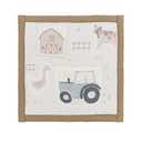 Crane Baby Charlie Farmhouse Activity Toy, Tractor Goose Print, Travel Toy