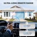 2 for Craftsman Garage Door Opener Remote CMXZDCG453 Universal