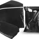 Car Bags Disposable, 100 Pack Car Garbage Bag, Self Adhesive Small  Bags for Car, Black for Car, Kitchens, Bedrooms, Offices, During Travel and Camping (9.8 * 12.2 Inches)