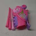 Liberry Toddler Golf Set for 1 2 3 4 Years Old, Upgraded Kids Golf Cart with Unique Shoulder Strap Design, Indoor and Outdoor Golf Toys for Boys Girls (Pink)