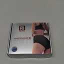 AIRCUTE Washable Absorbency Urinary Incontinence Underwear for Women High Waist Leak Proof Panties for Bladder Leakage 60ML, 3 Pack (Small, Black-Beige-White)