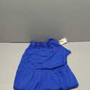 PRETTYGARDEN One Piece Jumpsuits for Women Dressy Casual Sleeveless Crewneck Wide Leg Rompers Jumpers Vacation Summer Outfits (Large, Royal Blue)