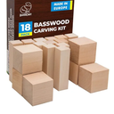 BeaverCraft BW18 pcs Basswood Carving Blocks