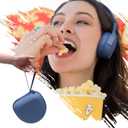 Headphone Headset Case Compatible with JLab JBuds Lux ANC/Beats/JBL/TOZO/BERIBES/Picun/KVIDIO Noise Cancelling Over-Ear Foldable Headphone, Blue
