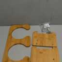 Toozey Elevated Cat Bowl, 15 Tilted Adjustable Raised Stand with Non-Slip Feet and 16oz Double Dish for Water and Food, Widen Stainless Steel Bowls(Non-Whisker Fatigue) for Cats and Puppy