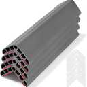 Wall Corner Edge Protector 4 Pack,1.57x1.57x23.62x0.28 inch Soft Baby Proof Corner Guards for Sharp Edges, Self-Adhesive Corner Protectors for Home, Kindergarten,Thickness-7mm(0.28 in)
