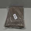 Foindtower Pack of 2 Soft Textured Chenille Throw Decorative Pillow Covers Square Accent Solid Cushion Cover Cozy Farmhouse Pillow Case with Zipper for Couch Sofa Bedroom Living Room 22x22 Inch, Taupe