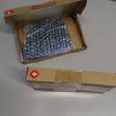 2Pcs Wide Angle Side Mirror Glass for Tesla Model Y 2020-2026 Anti Glare Heat Defogging Blue Lens with Backing Plate