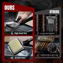 SHINESTAR Grill Brush for Outdoor Grill with Aramid Fiber - Cleaning BBQ Grill Brush and Scraper, Grill Brush Bristle Free with Non Metal Bristles, Replaceable Head for Weber Traeger Grates