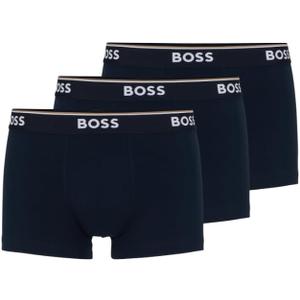 BOSS 3-pack Stretch Cotton Regular Fit Trunks (X-Large, Peacock Blue)