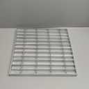 16in Galvanized Steel Drain Grate-Durable Heavy Duty Metal Catch Basin Grate for 16" Concrete Catch Basin,Outdoor Drainage Grates for Garage,Sewer, Dowmspout,Driveway (15.55x15.55 in) (Silver-1 Pack)