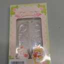 FANPL [Improved Easy Dockable Version] Clear Glitter Case for Nintendo Switch 2, Protective Cover for Switch 2 and JoyCon Controller with Screen Protector 4 Thumb Grip Caps - Strong and Durable