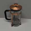 French Press Coffee Maker 34 oz, 304 Stainless Steel Double Mesh Filter, Borosilicate Glass, Heat-Resistant, BPA-Free, Large Capacity for Family & Office, Great Gift