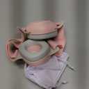 Alpine Muffy Baby Comfort - Protects Hearing for Babies and Toddlers - CE & ANSI Certified - Headband for Safe fit & Comfort - Adjustable for Ages 3-48 Months - 24dB Sound Reduction, Pink