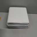 HOTGODEN Light Weight 100% Cotton Muslin Fabric: 59 inch x 2,5,10 Yards Bleached Muslin Linen Fabric Material for Sewing Material Apparel Cloth