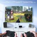 USB C Video Capture Card Compatible, Lemorele USB-C Adapter w/HDMI 1080P@60Hz, USB C 3.0 100W PD, Video Recording for Steam OBS Studio