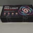 Red Light Therapy for Feet, 660nm & 850nm Near Infrared Light Therapy Heat Therapy Foot Wrap with Timer, Infrared Light Shoe for Foot Ankle Heel Joint (Black)