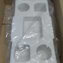 Topper Tray for Bogg Bag  Cup Holder & Storage Lid Compatible with Bogg Bag XL - For Stanley 30 oz 40 oz  Outdoor Beach Tray Topper Insert  Easy to Clean (White)