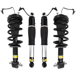 4PCS Front & Rear Shocks Struts Assembly w/Magnetic 2015-2020 Fit for Cadillac Escalade ESV, Fit for Chevy Suburban Tahoe Silverado, Fit for GMC Yukon XL Sierra 1500, Replaces 84176675 84977478