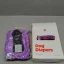 Pet Parents Washable Dog Diapers (3pack) + Extendrs of Durable Doggie Diapers, Premium Dog Diapers Female (Large, Princess)
