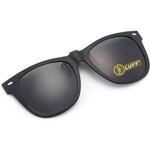 LUFF Polarization Clip-On Sunglasses Unisex-Elegant&Comfortable Clips Flip up Myopic Sunglasses for Outdoor/Driving/Fishing