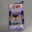 Hanes womens Cotton briefs underwear, 6 Pack - Hi Cut Assorted 1, 2XL