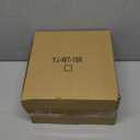 100 PCS White Plastic Plates, Plastic Thanksgiving Plates Disposable Include 50 Dinner Plate and 50 Dessert Plate Perfect for Holiday, Wedding & Thanksgiving Party