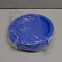 pekokavo 9" Anti-Spill Suction Bowl for Seniors, Non-Slip No Tip Adaptive Feeding Bowl for Elderly, Disabled Adults, or Parkinson's, Pack of 2 (Blue Plates)