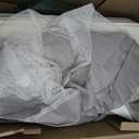 47x47in Baby Playpen with mat, Play Yard for Babies Toddlers, Grey, Medium