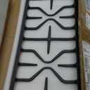 WB31X27151 Stove Grate Replacement Parts For GE Burner Grate, for GE Gas Stove Burner Replacement, WB31X24736 Cast Iron Stove for GE Gas Stove Parts Surface Burner Side Grate, 1 Packs