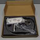 Brushed Nickel Bathroom Faucet Single Hole Single Handle 304 Stainless Steel Modern Sink Commercial RV Faucet with Pop-Up Waste for 1 or 3 Hole 4 Inch Vanity Bathroom Sinks