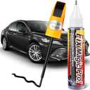 Touch Up Paint for Cars (Black), Two-in-One Car Paint Scratch Repair, Automotive Touch Up Paint Pen with Instruction Manual, Quick and Easy Solution to Repair Car Paint Scratches