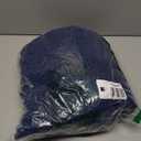 Smiry Luxury Chenille Bathroom Rugs 40x24, Extra Soft and Absorbent Shaggy Bath Mat, Machine Washable, Non-Slip Plush Carpet Runner for Tub, Shower, and Floor, Home Decor Accessories, Navy Blue