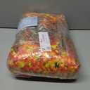 Alupssuc 40 Bundles Artificial Fall Flowers for Outdoors Autumn Decorations, Fake Big Pansies Silk Plants UV Resistant Realistic Faux Flowers Plants for Planter Porch Patio Window Decor, Autumn Orange