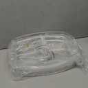 Chilled Veggie Tray with Lid, Shrimp Cocktail Serving Dishes for Entertaining, Ice Serving Platters and Trays Cold Travel Cookout Tailgate Essentials, Appetizer Fruit Snack Tray for Party Clear