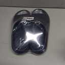 Platform Slides for Women and Men | Chunky Thick EVA Sole with Stable Support | Non-Slip for Daily Wear (9.5-10.5 Women/8-9 Men, Navy)