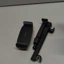 Lamicall Car Headrest Tablet Holder - [3 in 1 Extension Arm] Adjustable Tablet Car Mount for Back Seat, Gifts Road Trip Essentials for Kids, for 4.7-11" Device Like iPad Pro, Air, Mini, Galaxy, Fire (Black)