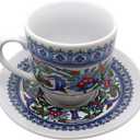 Turkish Coffee Set (Cup and Saucer)