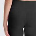 3 Pack Girls 4'' Biker Shorts with Pockets, High Waisted Athletic Running Yoga Shorts for Kids Teen, Size XL