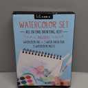 Kassa Watercolor Painting, Drawing & Art Supplies Set | Includes 21 Watercolor Palette, 30 Sheets & 3 Water Brush Pens in Assorted Sizes | Ideal for Home, School Art Projects & Bedroom Decoration