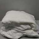 Tigeen 2 Pcs Towel Wrap for Women Lightweight Spa Robe with Adjustable Closure Elastic Top Soft Bathrobe Spa Wrap (XXL-4XL,White)