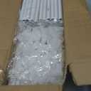 LANTEFUL 10 Tiers Tall Shoe Rack 20-25 Pairs Boots Organizer Storage Sturdy Narrow Shoe Shelf for Entryway, Closets with Hooks, White (10 Tier-68" High-17" Wide)