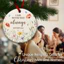 2 x SOL VIBES Memorial Christian Bible Verse Ornament 2025  Memory Ornament for Christmas Tree, Passing Away Christmas Decor  Sympathy Bereavement Gifts for Loss of Father, Mom, Son