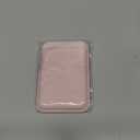 Magnetic Wallet Cell Phone Card Holder for Phone Case, Stronger Magnetic RFID Leather Phone Wallet Stick on Series of iPhone 17/16/15/14/13/12 and Pro/Promax, Light Pink