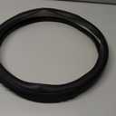 Yangday Leather Steering Wheel Cover for Toyota Tacoma 4Runner Tundra, 15.5-16 inches Car Steering Wheel Cover with Anti-Slip Massage Particle (Black)