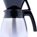 Melitta Pour-Over Coffee Brewer & Stainless Steel Carafe Set with Coffee Filters, 42 Ounce Set