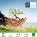 10 x arkamii Christmas design premium wrapping paper set of 4 sheets size 34 x 25 inch for gift pack (NAT3)